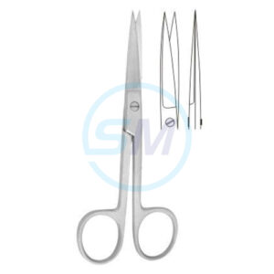 Surgical Scissors Straight 13cm Q