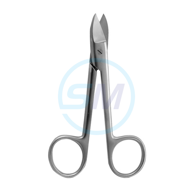 Crown Scissors 4.5 Straight Serrated