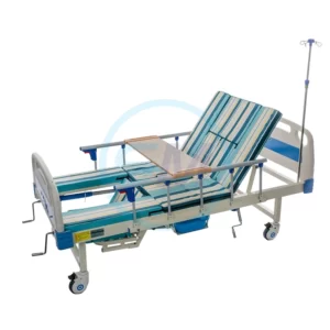 Adjustable Hospital Dining Table Over Bed with Toilet