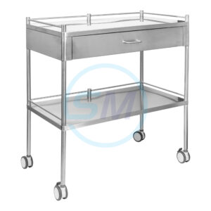 Stainless One Drawer Trolley Juvo 500 x 900mm